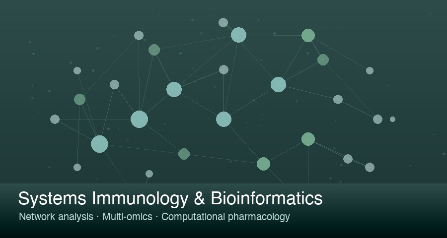Systems Immunology & Bioinformatics